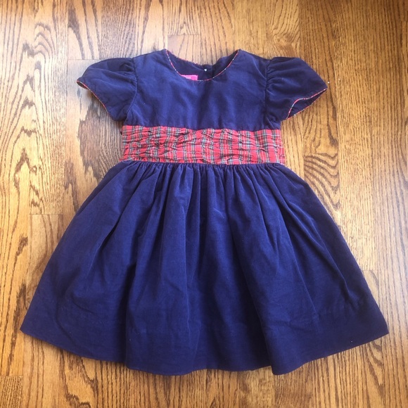 Claire & Charlie Corduroy Christmas Dress 3 - Picture 1 of 9